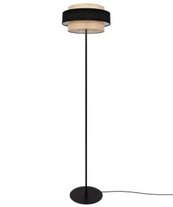 Efektowna lampa podłogowa z podwójnym abażurem K-5235 z serii GATO*Sklep Kaja Flash Sale