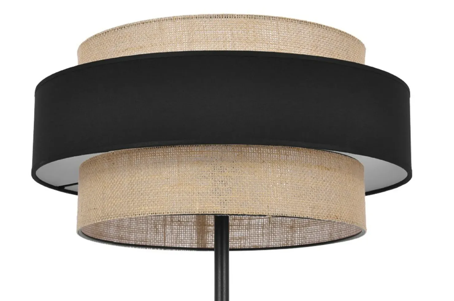 Efektowna lampa podłogowa z podwójnym abażurem K-5235 z serii GATO*Sklep Kaja Flash Sale