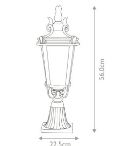 Efektowna lampa stojąca, czarna BT3-M z serii BALTIMORE*Sklep Kaja Cheap