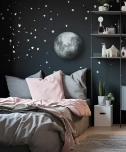 Efektowna lampa sufitowa, plafon księżyc LP-1106/1C LUNA | Kaja*Sklep Kaja Discount