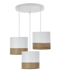 Sale Sklep Kaja Efektowna lampa wisząca, w kolorze bieli 33-17574 z serii BIANCO