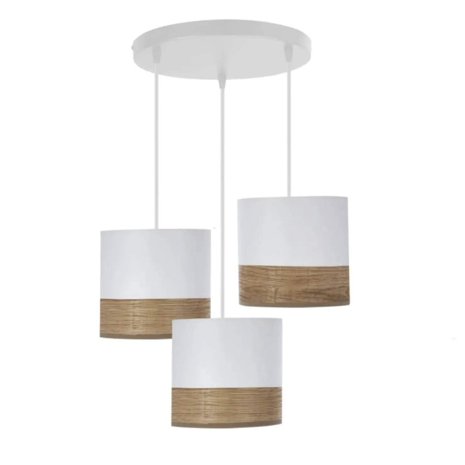 Sale Sklep Kaja Efektowna lampa wisząca, w kolorze bieli 33-17574 z serii BIANCO