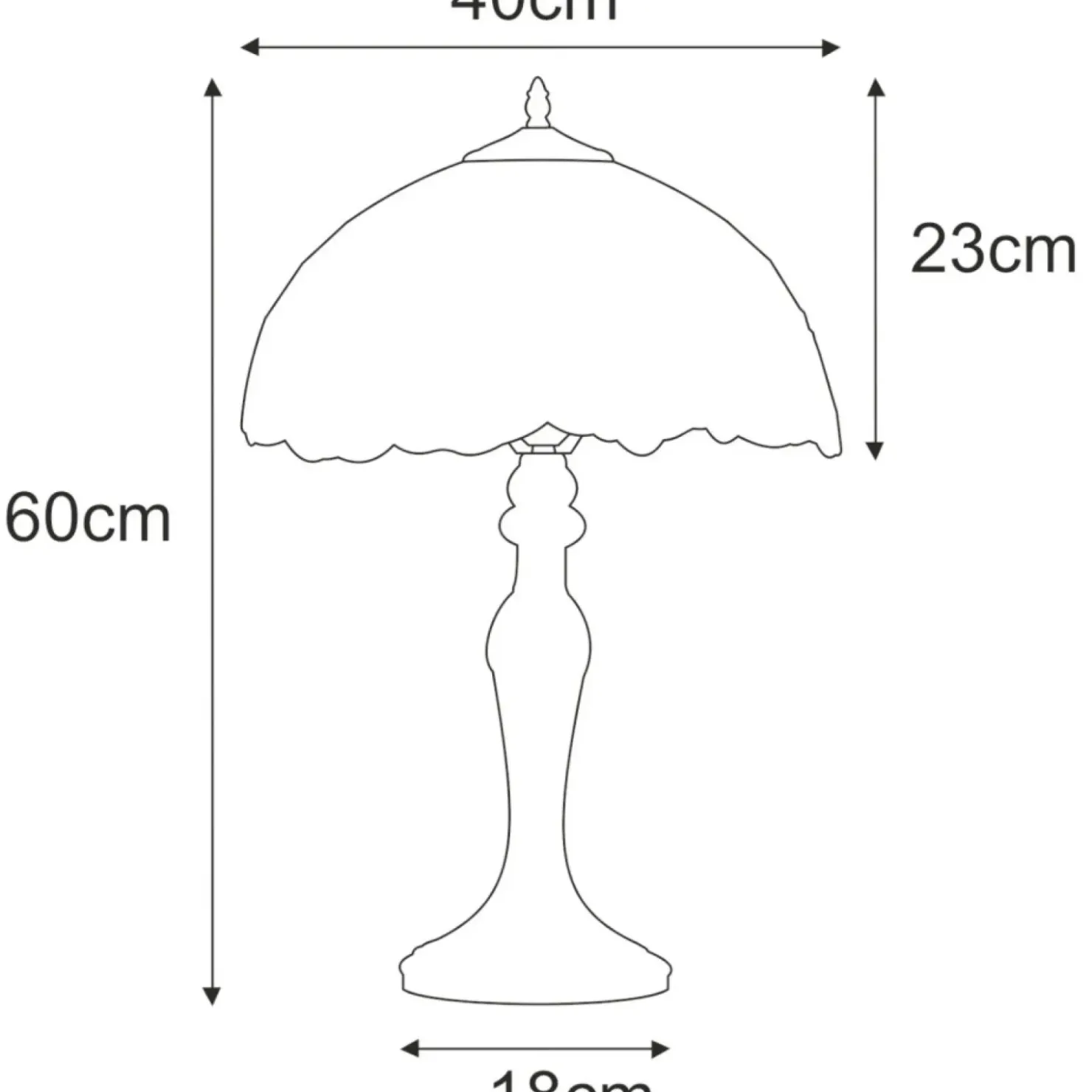 Efektowna lampka stołowa ze słonecznikami K-G16814 z serii SUNFLOWER*Sklep Kaja Cheap