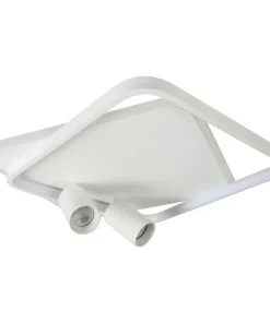 Efektowna, ledowa lampa sufitowa LP-0612/2C SQUARE WH PARMA | Kaja*Sklep Kaja Store