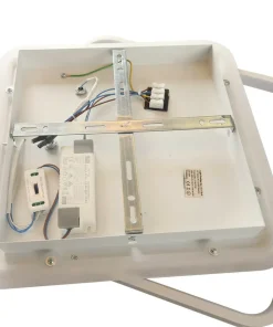 Efektowna, ledowa lampa sufitowa LP-0612/2C SQUARE WH PARMA | Kaja*Sklep Kaja Store