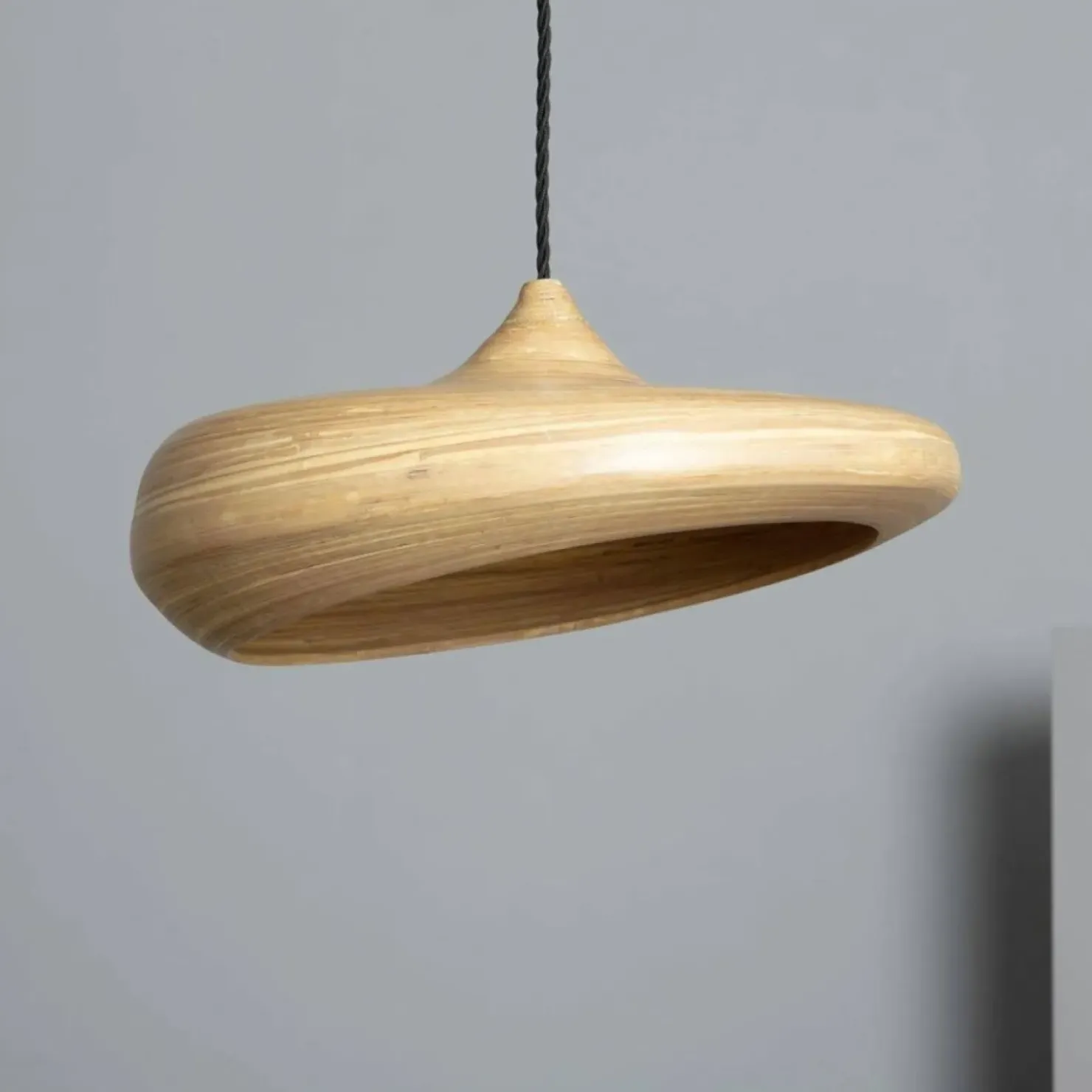 Efektowna, rustykalna lampa wisząca ABR-LW4B-E27 BAMBOO | Kaja*Sklep Kaja Store