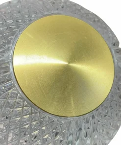 Best Sale Sklep Kaja Efektowna, złota lampa wisząca LED LP-2202/1P GD DIAMOND | Kaja