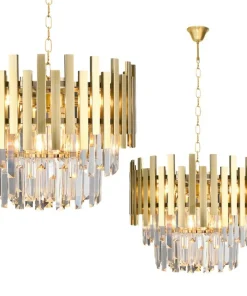 Cheap Sklep Kaja Efektowny żyrandol w stylu glamour ML5999 ASPEN | Kaja Oświetlenie
