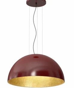 Best Sklep Kaja Ekstrawagancka, burgundowa lampa wisząca LX 1693 z serii COMPO | Kaja