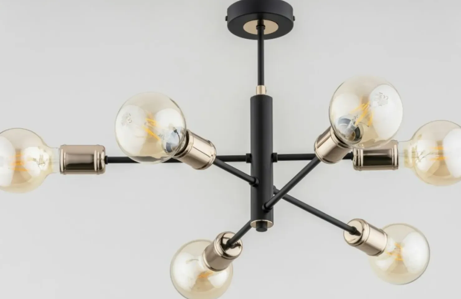 Clearance Sklep Kaja Ekstrawagancka lampa sufitowa do loftowych wnętrz AL 63033 | Kaja