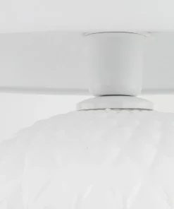 Elegancka, biała lampka stołowa TK 16046 SANTANA WHITE | Kaja*Sklep Kaja Sale