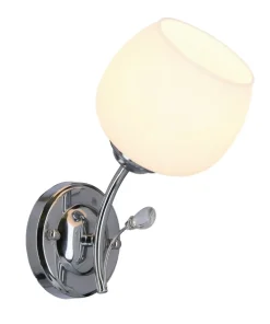 Elegancka, chromowana lampa ścienna 21-09425 ESTAR | Kaja Oświetlenie*Sklep Kaja Cheap