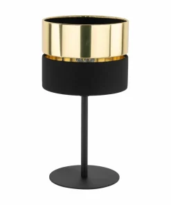 Elegancka, czarno-złota lampka nocna TK 16051 HILTON | Kaja*Sklep Kaja Flash Sale