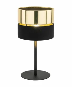 Elegancka, czarno-złota lampka nocna TK 16051 HILTON | Kaja*Sklep Kaja Flash Sale