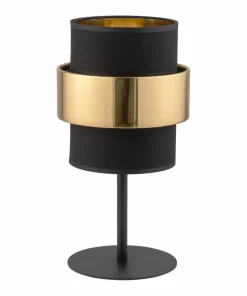 Elegancka, czarno-złota lampka nocna TK 4705 z serii CALISTO NEW*Sklep Kaja Best