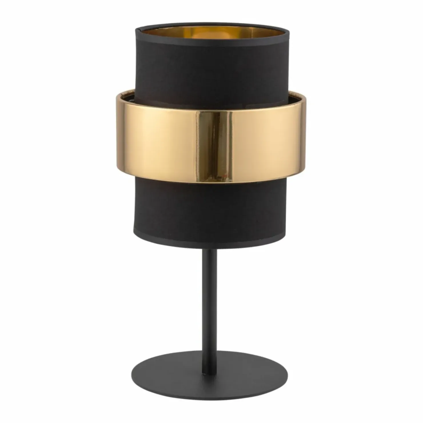 Elegancka, czarno-złota lampka nocna TK 4705 z serii CALISTO NEW*Sklep Kaja Best