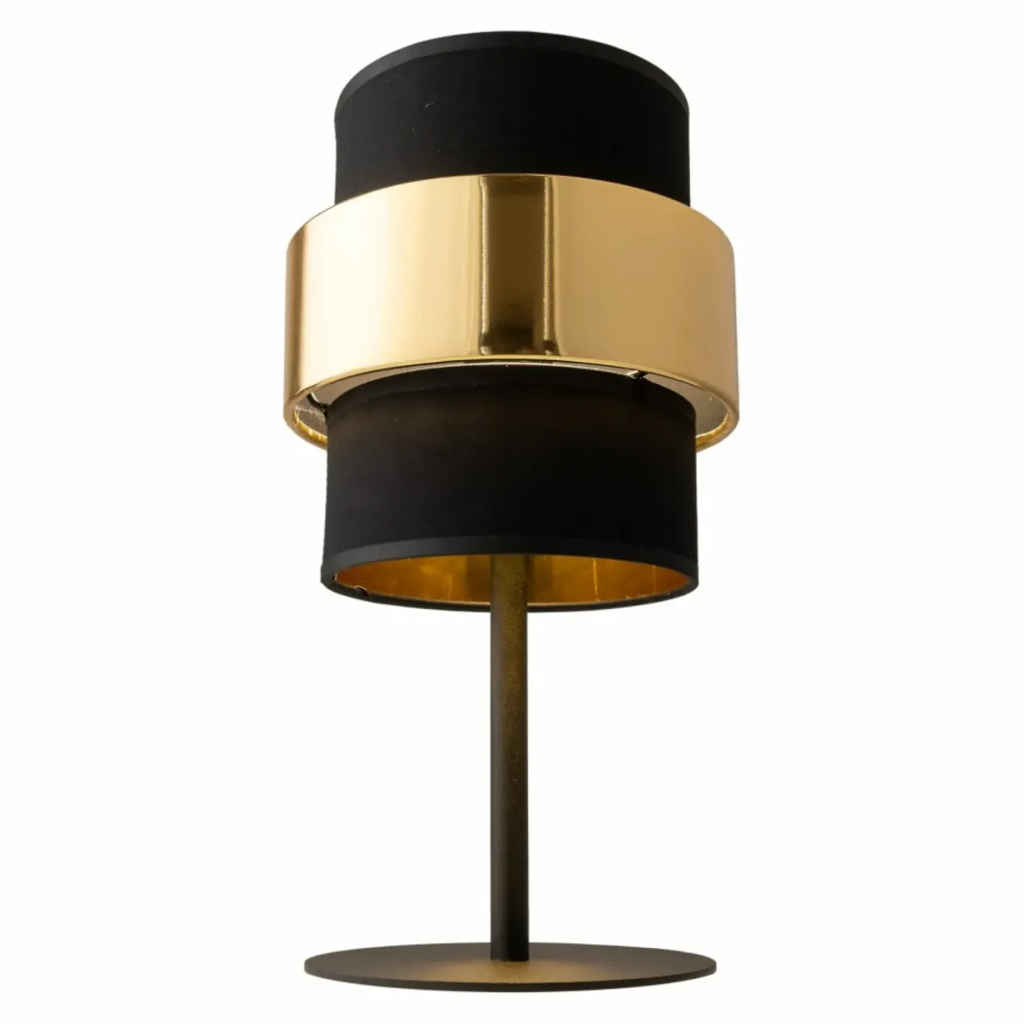 Elegancka, czarno-złota lampka nocna TK 4705 z serii CALISTO NEW*Sklep Kaja Best