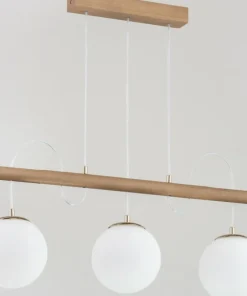 Online Sklep Kaja Elegancka drewniana lampa wisząca w stylu boho AL 62216 | Kaja