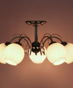 Elegancka, duża lampa sufitowa K-JSL-6554/5 CHR SUSAN | Kaja*Sklep Kaja Store