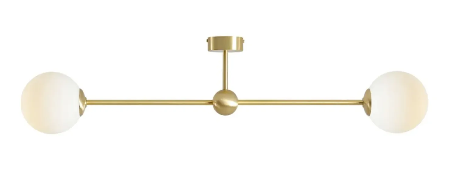 Elegancka, krótka, dwukierunkowa lampa sufitowa 1113PL_H40 PEARL*Sklep Kaja Store