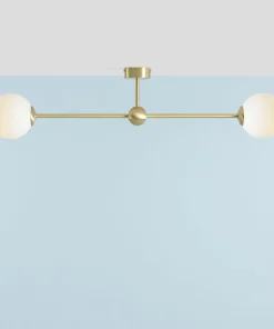 Elegancka, krótka, dwukierunkowa lampa sufitowa 1113PL_H40 PEARL*Sklep Kaja Store