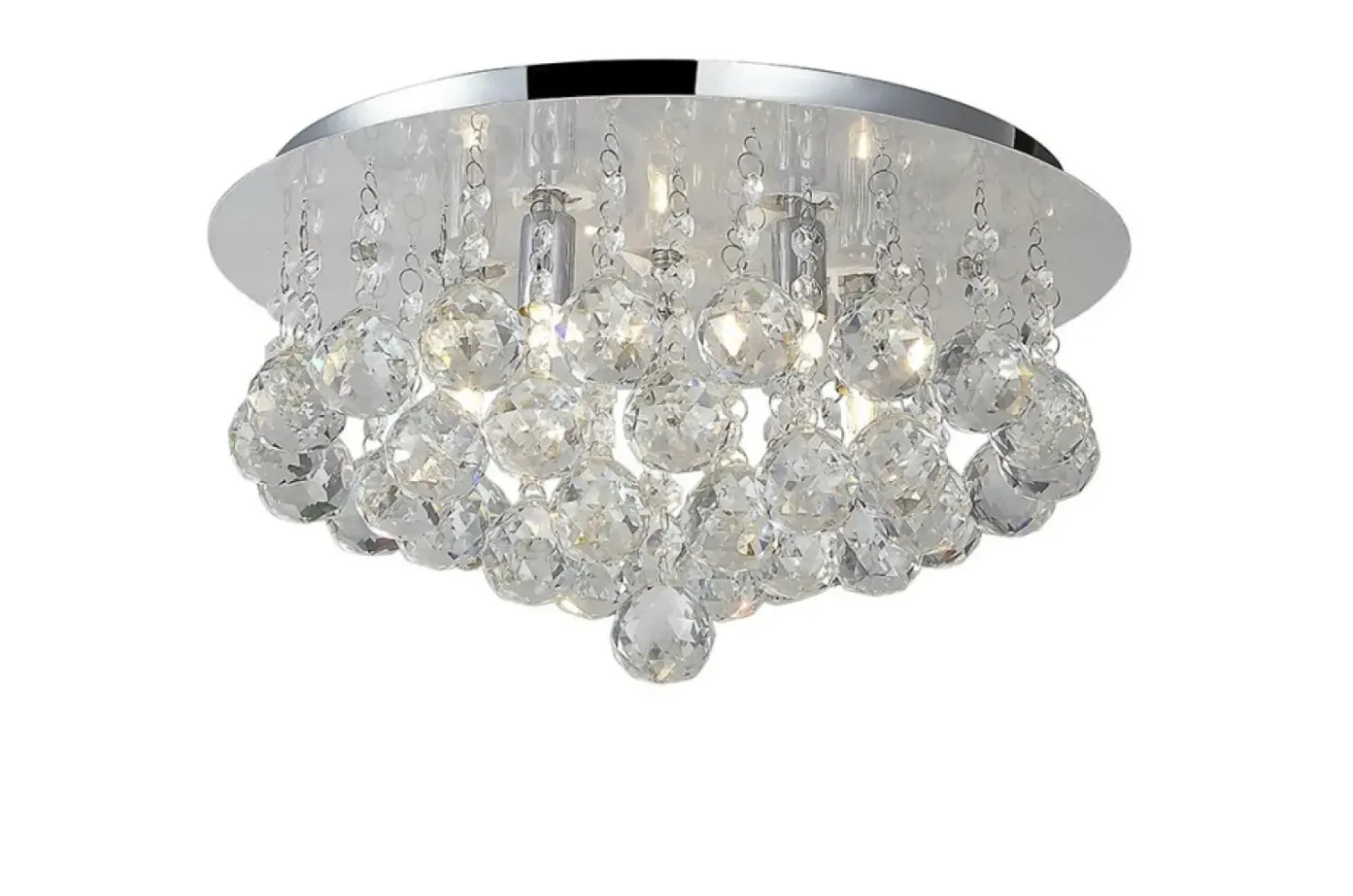 Elegancka, kryształowa lampa sufitowa ⌀38cm AZ1286 BOLLA | Kaja*Sklep Kaja Store