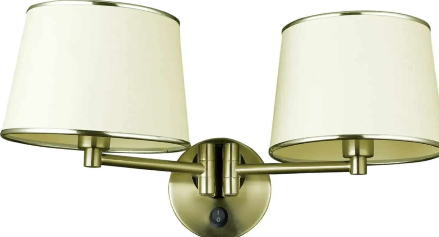 Elegancka lampa ścienna z włącznikiem 22-01309 IBIS | Kaja Oświetlenie*Sklep Kaja Discount