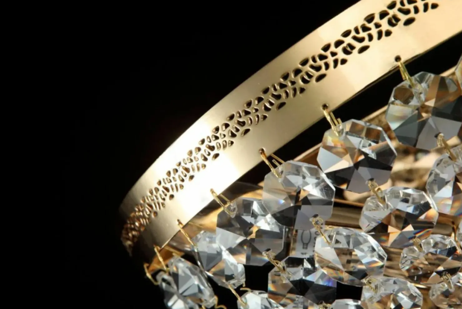 Elegancka lampa do salonu DIA700-WL-02-G OTTILIA | Kaja Oświetlenie*Sklep Kaja Sale