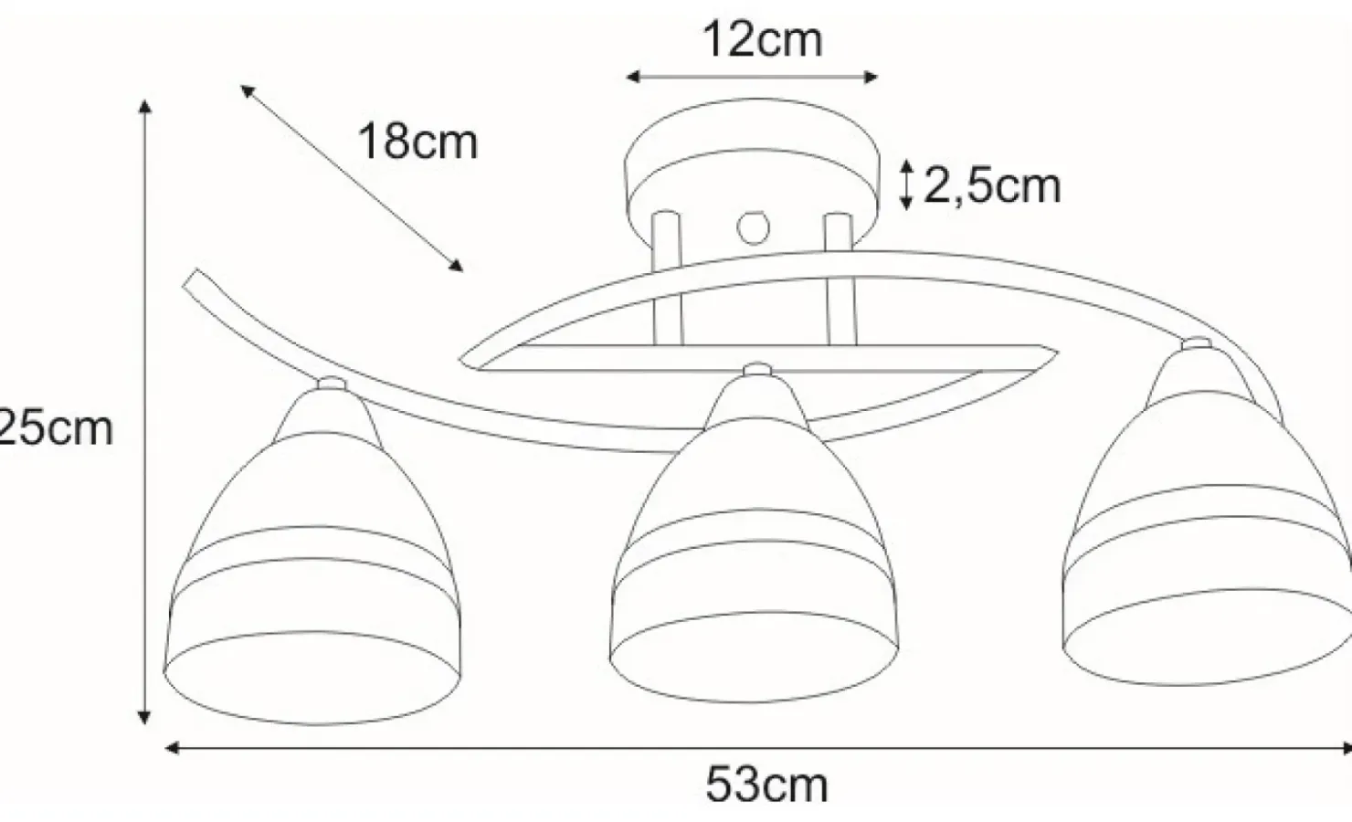 Elegancka lampa do sypialni K-JSL-6572/3 AB COLAR | Kaja Oświetlenie*Sklep Kaja Best