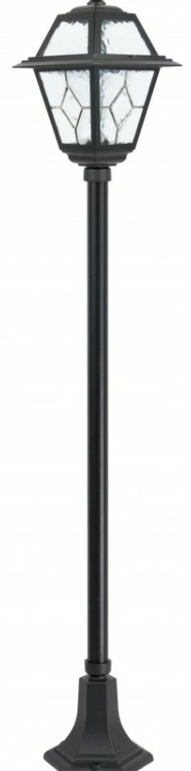 Elegancka lampa ogrodowa, szklane szybki K 5002/1/N z serii WITRAŻ | Kaja Oświet*Sklep Kaja Online