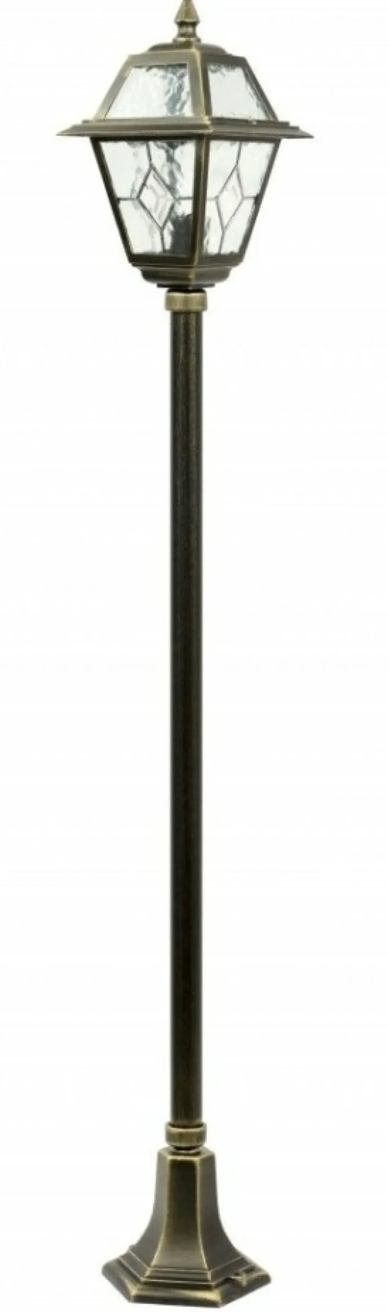 Elegancka lampa ogrodowa, szklane szybki K 5002/1/N z serii WITRAŻ | Kaja Oświet*Sklep Kaja Online