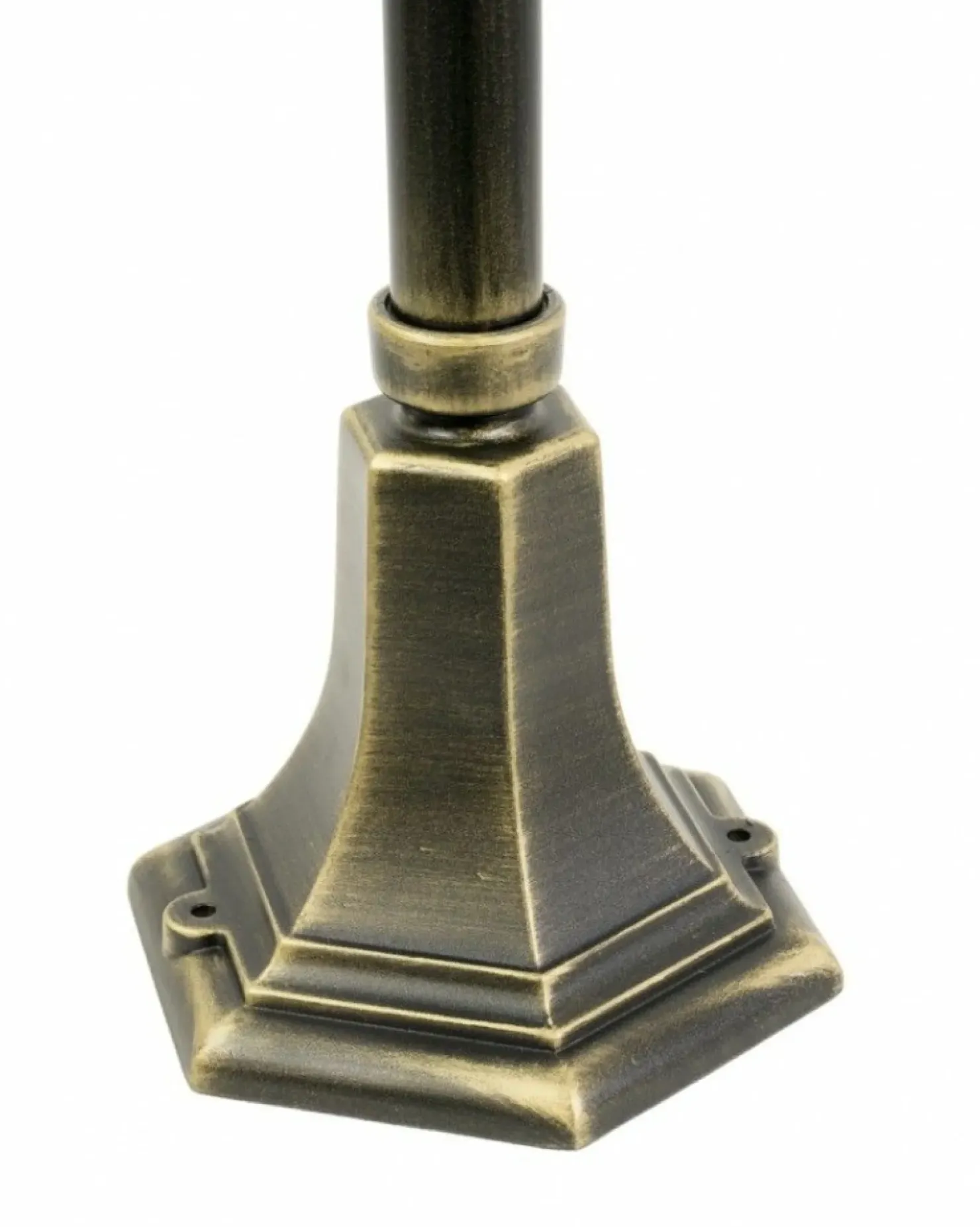 Elegancka lampa ogrodowa, szklane szybki K 5002/1/N z serii WITRAŻ | Kaja Oświet*Sklep Kaja Online
