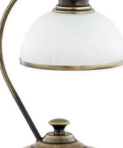 Elegancka lampa stołowa z kloszem O3188 L1 PAT z serii PELION | Kaja*Sklep Kaja Outlet
