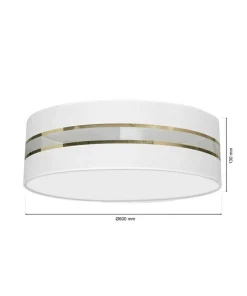 Elegancka lampa sufitowa, okrągły plafon MLP7352 z serii ULTIMO | Kaja Oświetlen*Sklep Kaja Clearance