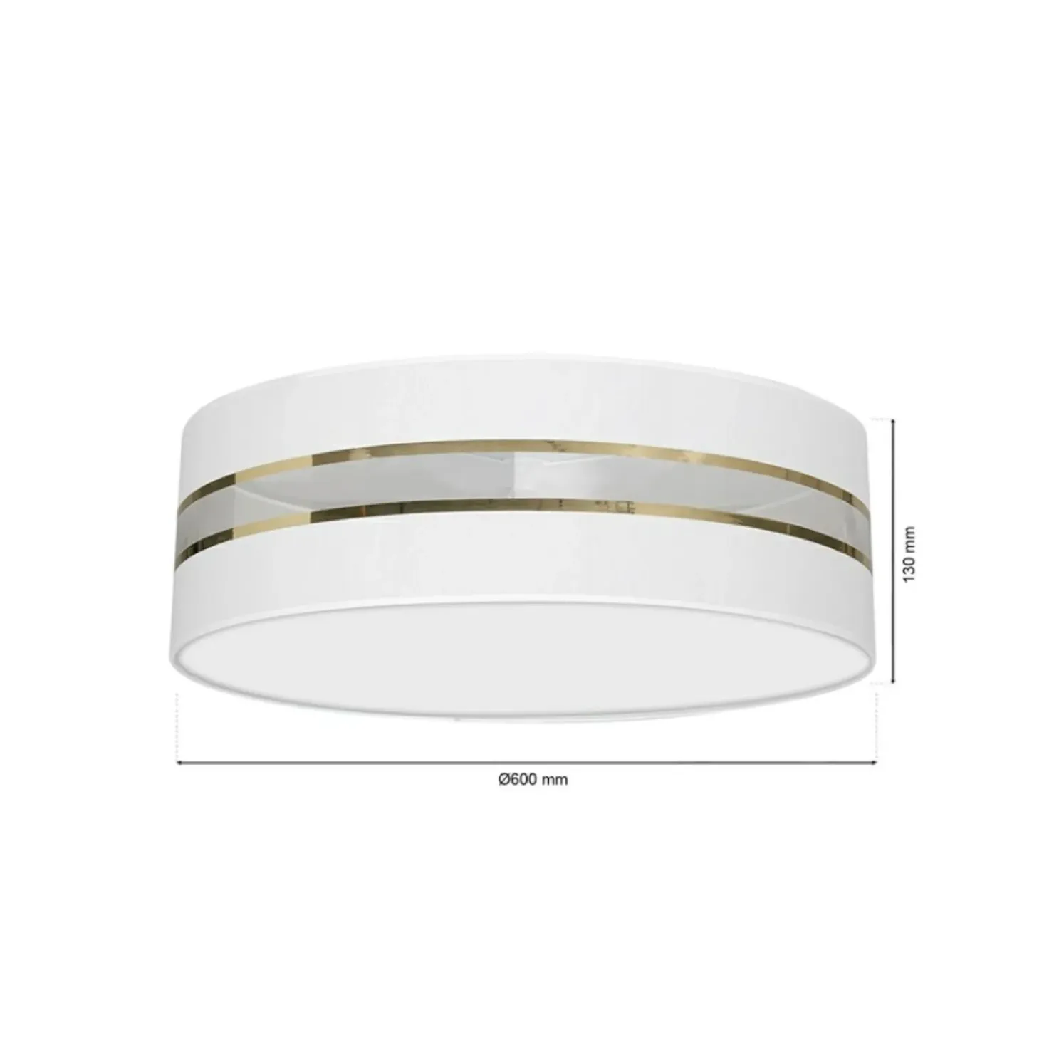 Elegancka lampa sufitowa, okrągły plafon MLP7352 z serii ULTIMO | Kaja Oświetlen*Sklep Kaja Clearance