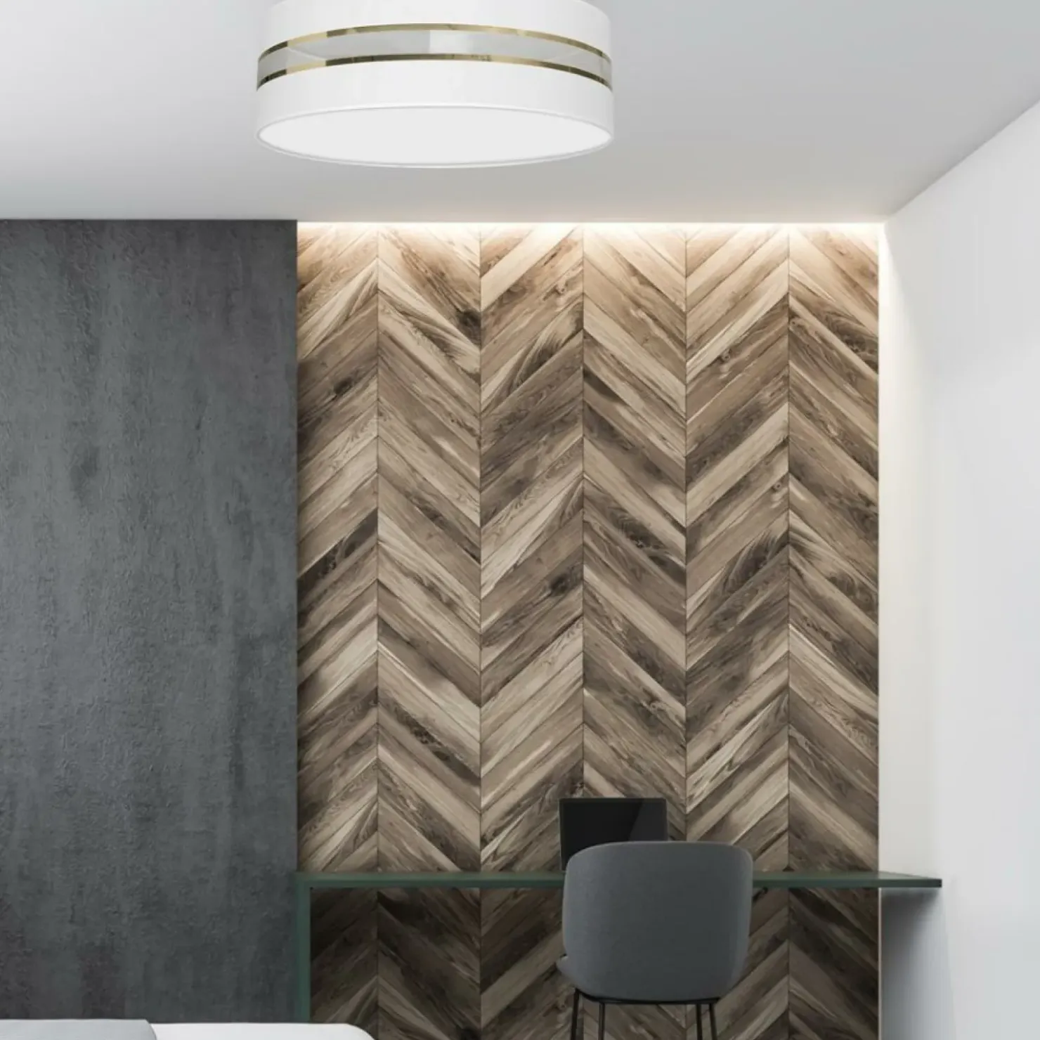 Elegancka lampa sufitowa, okrągły plafon MLP7352 z serii ULTIMO | Kaja Oświetlen*Sklep Kaja Clearance