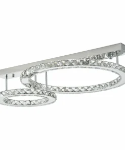 Elegancka lampa sufitowa, dwa koła MX3713-2-3CT GIRONA | Kaja*Sklep Kaja Hot