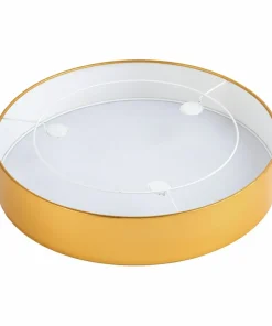 Elegancka lampa sufitowa ⌀60cm złoty abażur TK 4843 z serii RONDO GOLD*Sklep Kaja Cheap