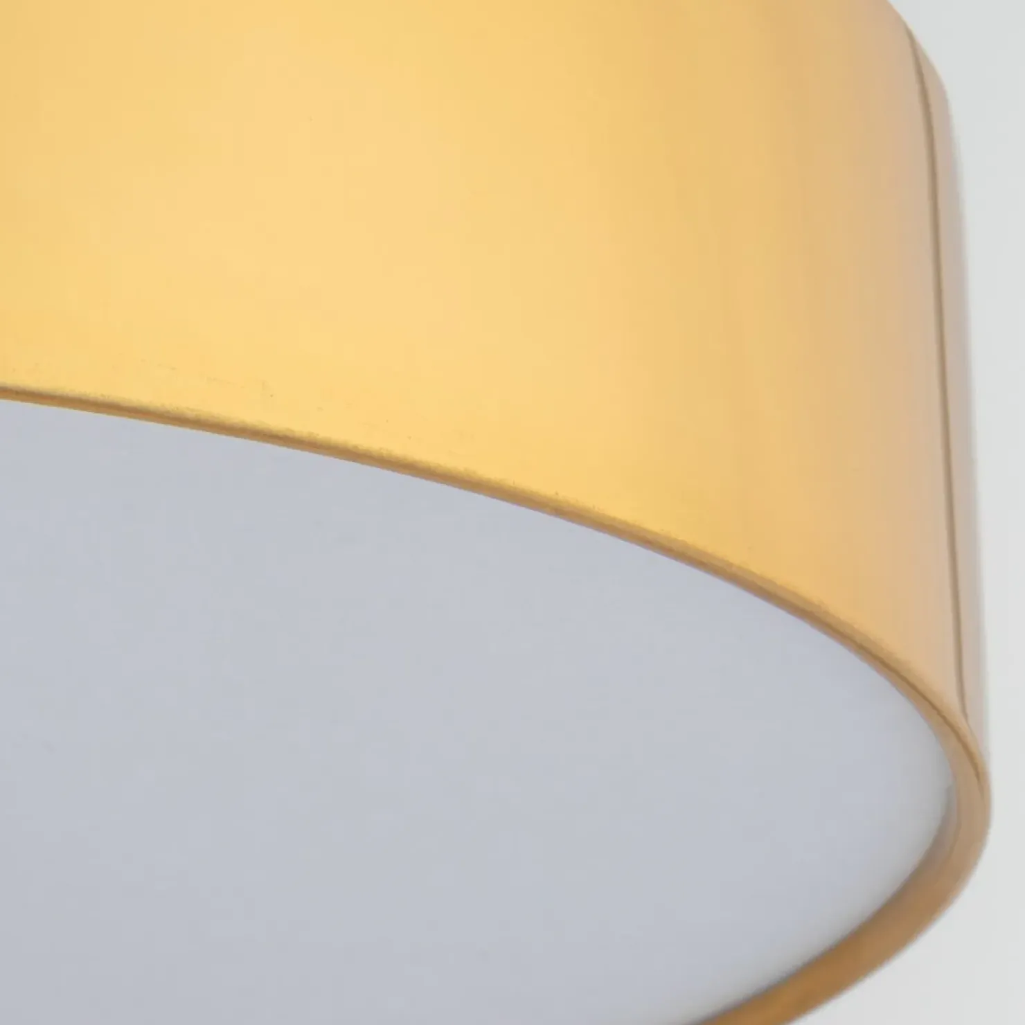 Elegancka lampa sufitowa ⌀60cm złoty abażur TK 4843 z serii RONDO GOLD*Sklep Kaja Cheap