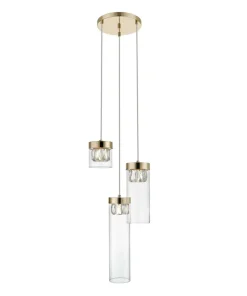 Flash Sale Sklep Kaja Elegancka lampa wisząca do jadalni P0389-03D-F7AC GEM | Kaja