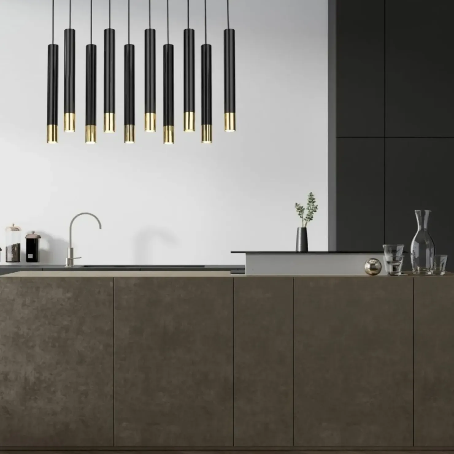 Clearance Sklep Kaja Elegancka lampa wisząca nad stół w jadalni SIG 33399 - SOPEL GRAND