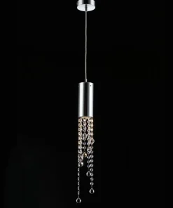 Cheap Sklep Kaja Elegancka lampa wisząca tuba MD93708-1A LARIX | Kaja Oświetlenie chrom