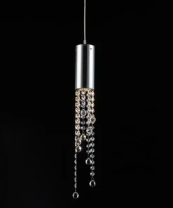 Cheap Sklep Kaja Elegancka lampa wisząca tuba MD93708-1A LARIX | Kaja Oświetlenie chrom