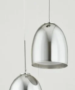 Best Sale Sklep Kaja Elegancka lampa wisząca w chromie, 3 żarówki AL 60143 | Kaja
