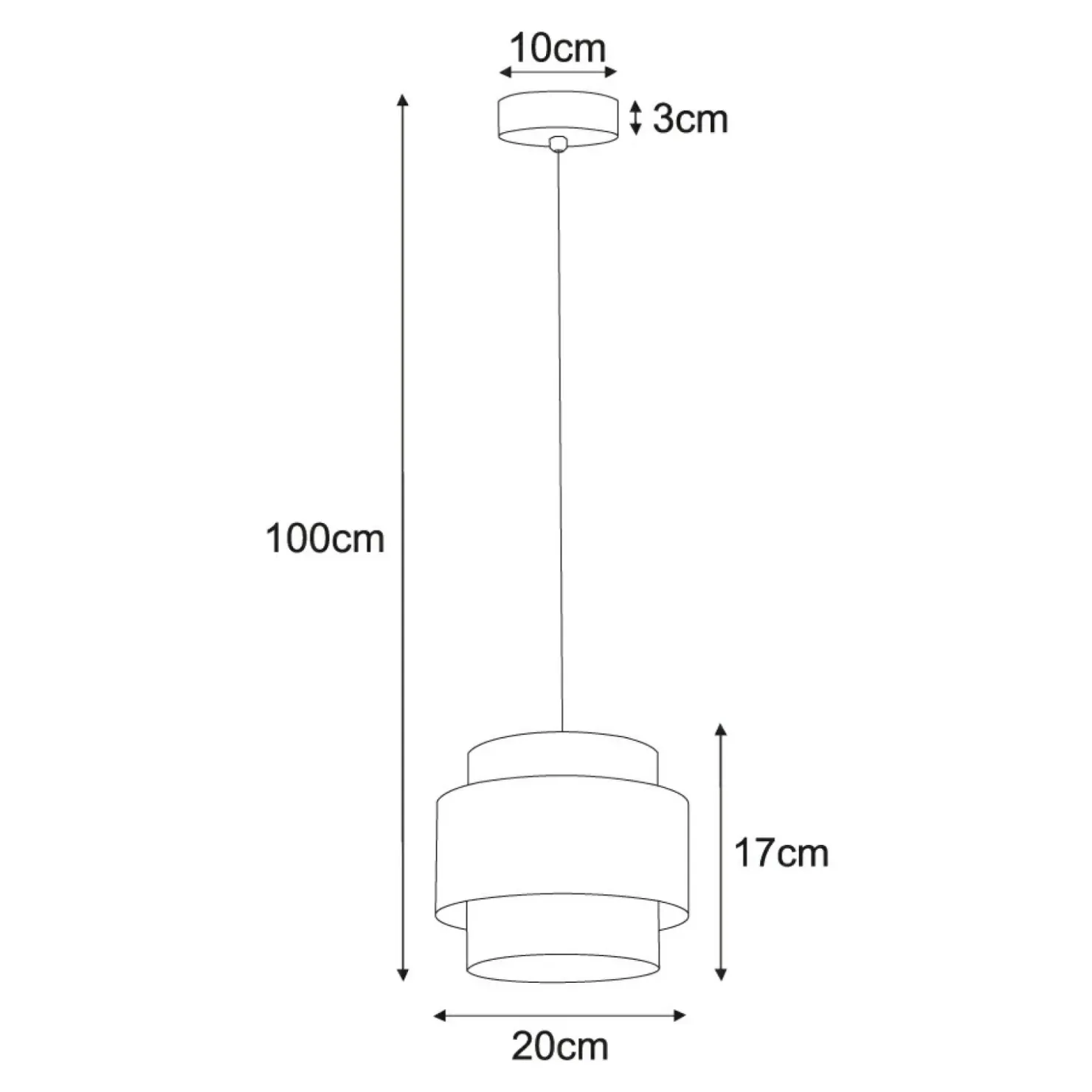 Elegancka lampa wisząca z czarno-złotymi abażurami K-5280 z serii AMOS*Sklep Kaja Hot
