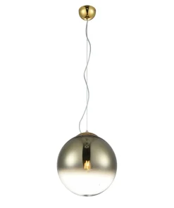 Flash Sale Sklep Kaja Elegancka lampa wisząca ze m kloszem AZ3132 IRIS | Kaja złoty