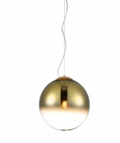 Flash Sale Sklep Kaja Elegancka lampa wisząca ze m kloszem AZ3132 IRIS | Kaja złoty