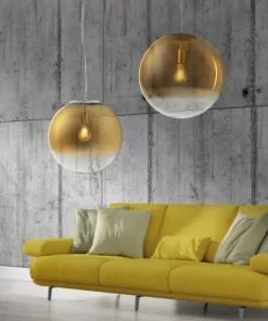 Flash Sale Sklep Kaja Elegancka lampa wisząca ze m kloszem AZ3132 IRIS | Kaja złoty