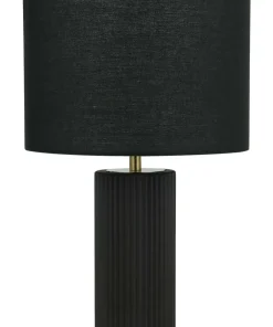 Elegancka lampka na szafkę nocną LP-787/1T CZARNA TOKIO | Kaja*Sklep Kaja Sale