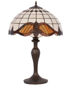 Elegancka lampka stołowa art deco K-G161122 WITRAŻ | Kaja Oświetlenie*Sklep Kaja Hot